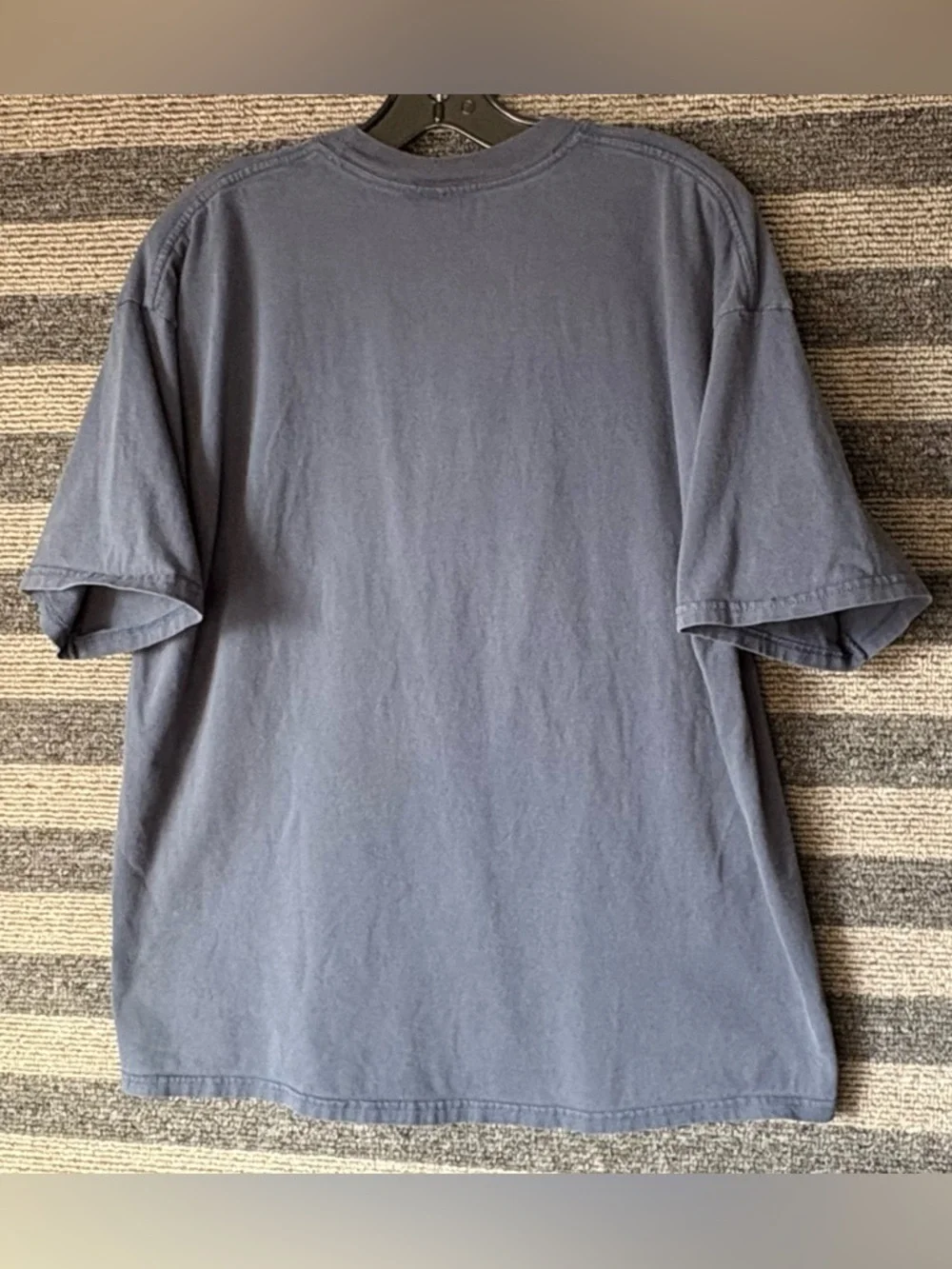 Vintage 90’s Vinyl Embossed Puff Print Underdog Slate Blue T-Shirt Men’s XL - Picture 5 of 5